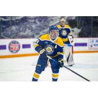 Defenseman Jackson Decker with Canisius College