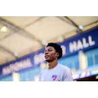 Forward Tarik Scott with FC Dallas