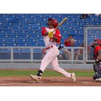 Ottawa Titans' Damone Hale in action