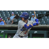 Tulsa Drillers' James Tibbs III at bat