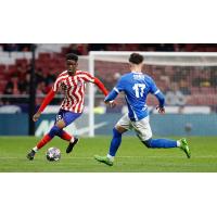 Atlético Madrid's youth prospect, defender Rony Mbomio