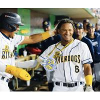 Charleston RiverDogs second baseman Narciso Polanco