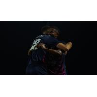 South Georgia Tormenta FC reacts after a goal
