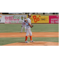 Down East Bird Dawgs pitcher Brandon 'BK' Kaminer