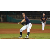 Down East Bird Dawgs on the mound