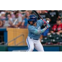 Carter Jensen with the Omaha Storm Chasers