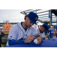Carter Jensen with the Omaha Storm Chasers