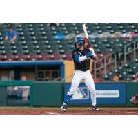 Carter Jensen with the Omaha Storm Chasers