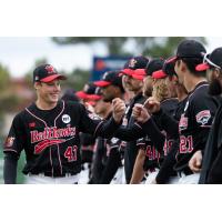 Fargo-Moorhead RedHawks infielder Michael Hallquist