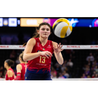 Grand Rapids Rise outside hitter Paige Briggs-Romine