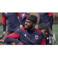 Atlético Ottawa defender Jonathan Grant