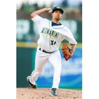 Columbia Fireflies pitcher Jose Gutierrez