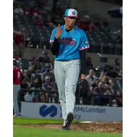 Somerset Patriots pitcher Carlos Lagrange