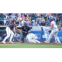 Tulsa Drillers' Sean McLain and Zach Ehrhard on game night