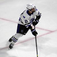 Wenatchee Wild's Luka Shcherbyna on the ice