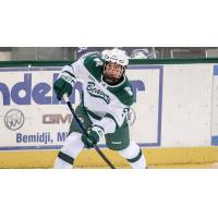 Defenseman Will Magnuson with Bemidji State University