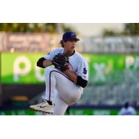 Pensacola Blue Wahoos pitcher Karson Milbrandt