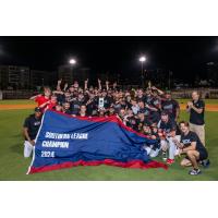 Birmingham Barons unveil the 2024 Southern League Championship banner