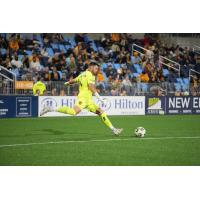 Rhode Island FC goalkeeper Koke Vegas