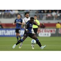 San Jose Earthquakes' Ronaldo Vieira in action