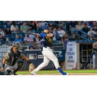 Tulsa Drillers' James Tibbs III at bat