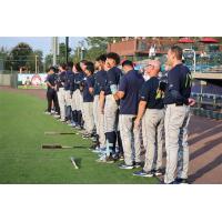 Columbia Firefliesstand for the National Anthem