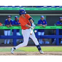 St. Lucie Mets first baseman Trace Willhoite