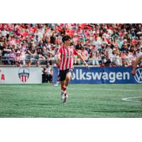 Atlético Ottawa forward Ralph Khoury