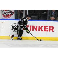 Forward Christophe Fillion with the Idaho Steelheads
