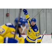 Saskatoon Blades left wing Rowan Calvert