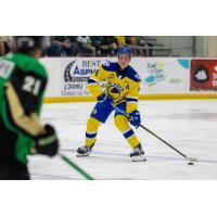 Saskatoon Blades defenceman Brayden Klimpke
