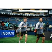 Reed Baker-Whiting and Obed Vargas of Sounders FC