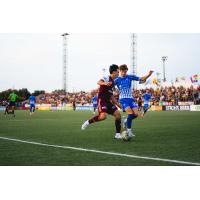 Detroit City FC with possession vs. Lexington SC