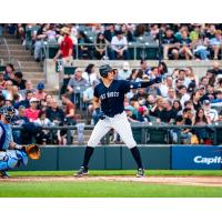 Somerset Patriots catcher Rafael Flores