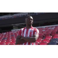 Atlético Ottawa forward Richie Ennin