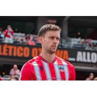 Atlético Ottawa defender Amer Didić