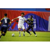 Rhode Island FC's JJ Williams in action