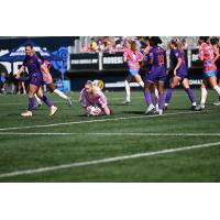Calgary Wild FC goalkeeper Stephanie Bukovec