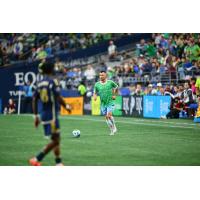 Seattle Sounders FC midfielder Albert Rusnák vs. Vancouver Whitecaps FC