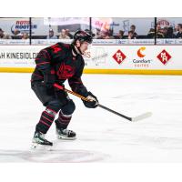 Defenseman Charlie Risk with the Huntsville Havoc