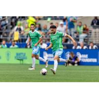 Sounders FC midfielder Cristian Roldan