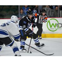 Wenatchee Wild's Caelan Joudrey in action