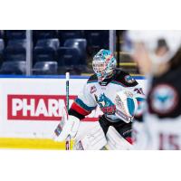 Kelowna Rockets goaltender Jake Pilon