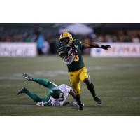 Edmonton Elks running back Justin Rankin