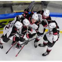 Vancouver Giants huddle