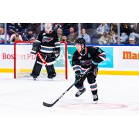 Kelowna Rockets defenceman Mazden Leslie