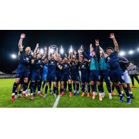 Louisville City FC celebrates win