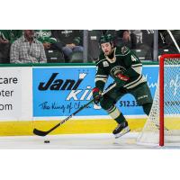 Defenseman Kyle Masters with the Iowa Wild
