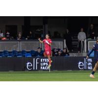 North Carolina Courage's Manaka Matsukubo on game night