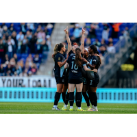 NJ/NY Gotham FC celebrates a goal